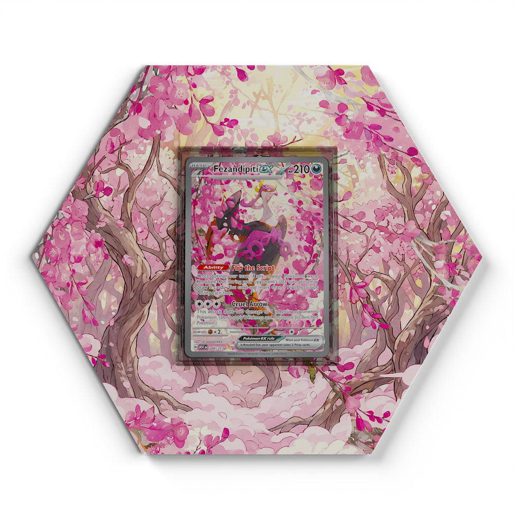 288/217 Favianos EX - Extended Artwork Pokemon Card Display