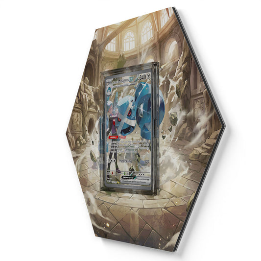 289/217 Métalosse de Pierre EX - Extended Artwork Pokemon Card Display