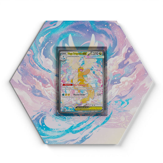 290/217 Méga-Dracolosse EX - Extended Artwork Pokemon Card Display