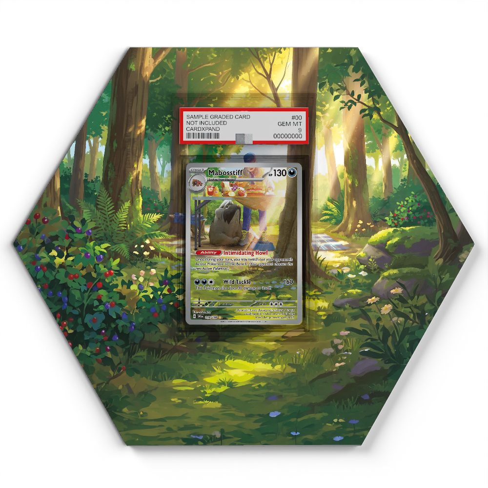 105 Crapustule - Extended Artwork Pokemon Card Display