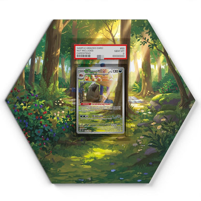 105 Crapustule - Extended Artwork Pokemon Card Display