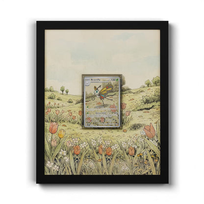 219 Charmillon - Extended Artwork Framed Pokemon Card Display
