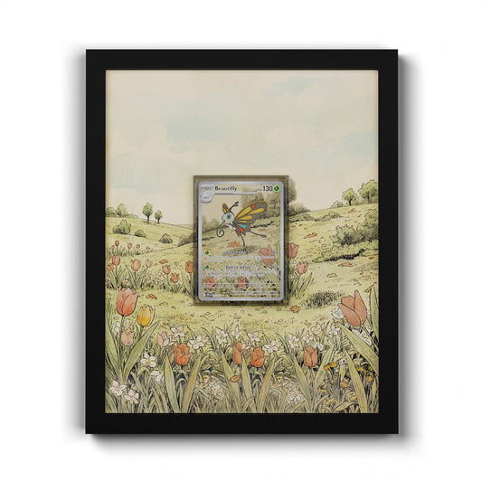 219 Charmillon - Extended Artwork Framed Pokemon Card Display