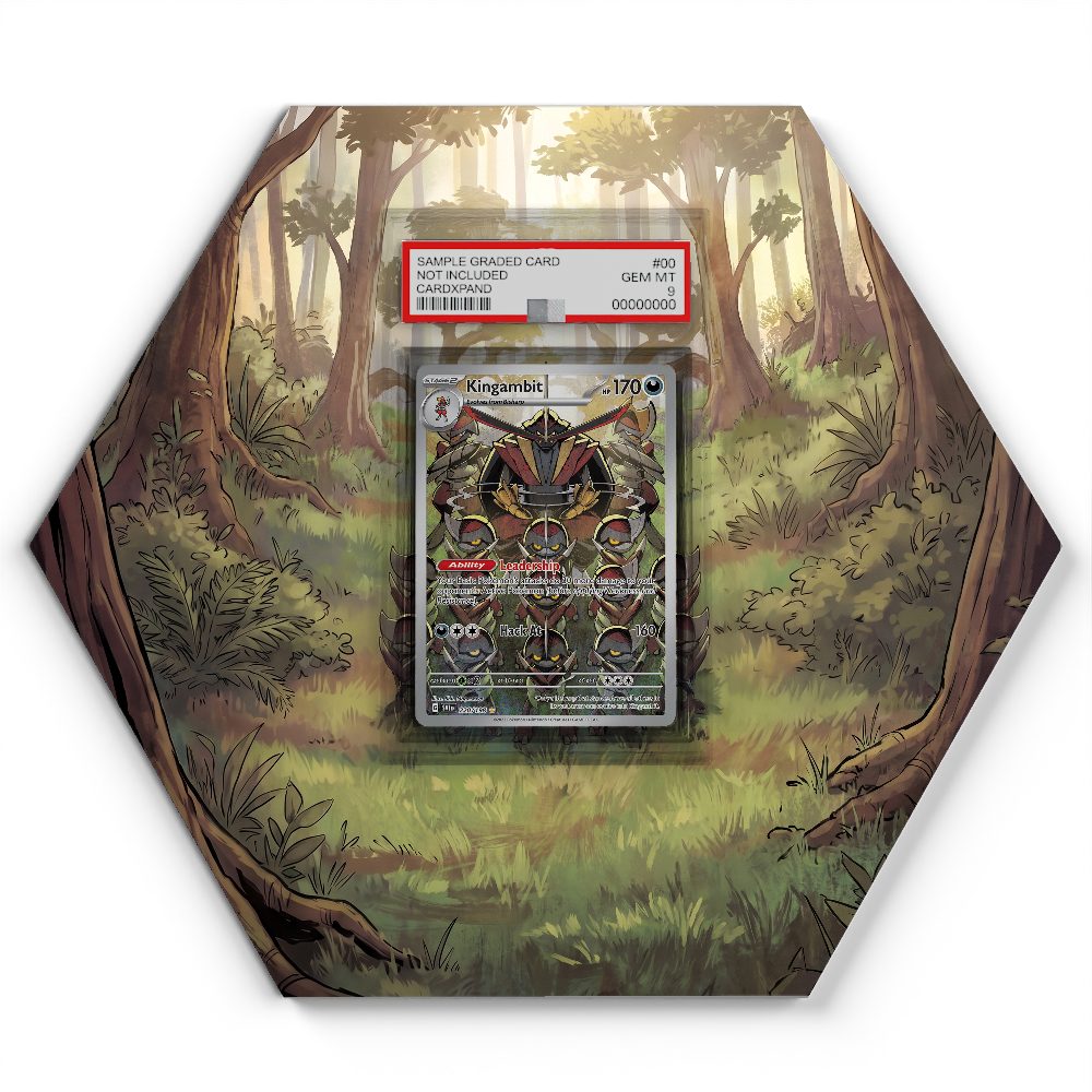 105 Crapustule - Extended Artwork Pokemon Card Display