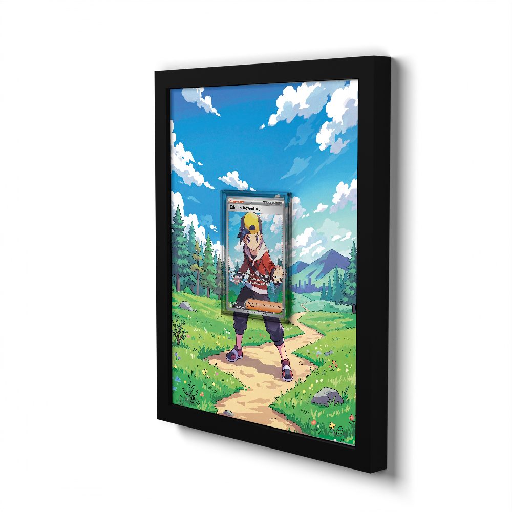 221/182 Ethan’s Adventure - Extended Artwork Pokemon Card Frame