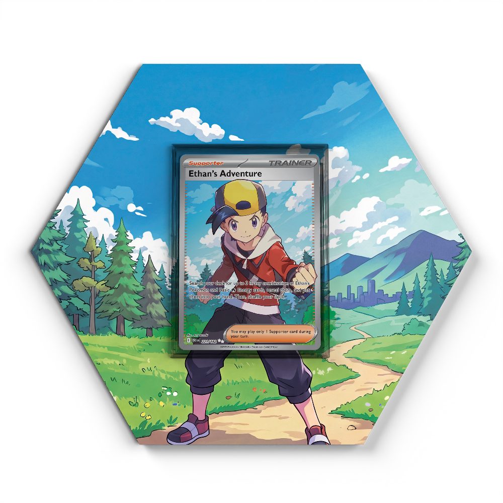 105 Crapustule - Extended Artwork Pokemon Card Display
