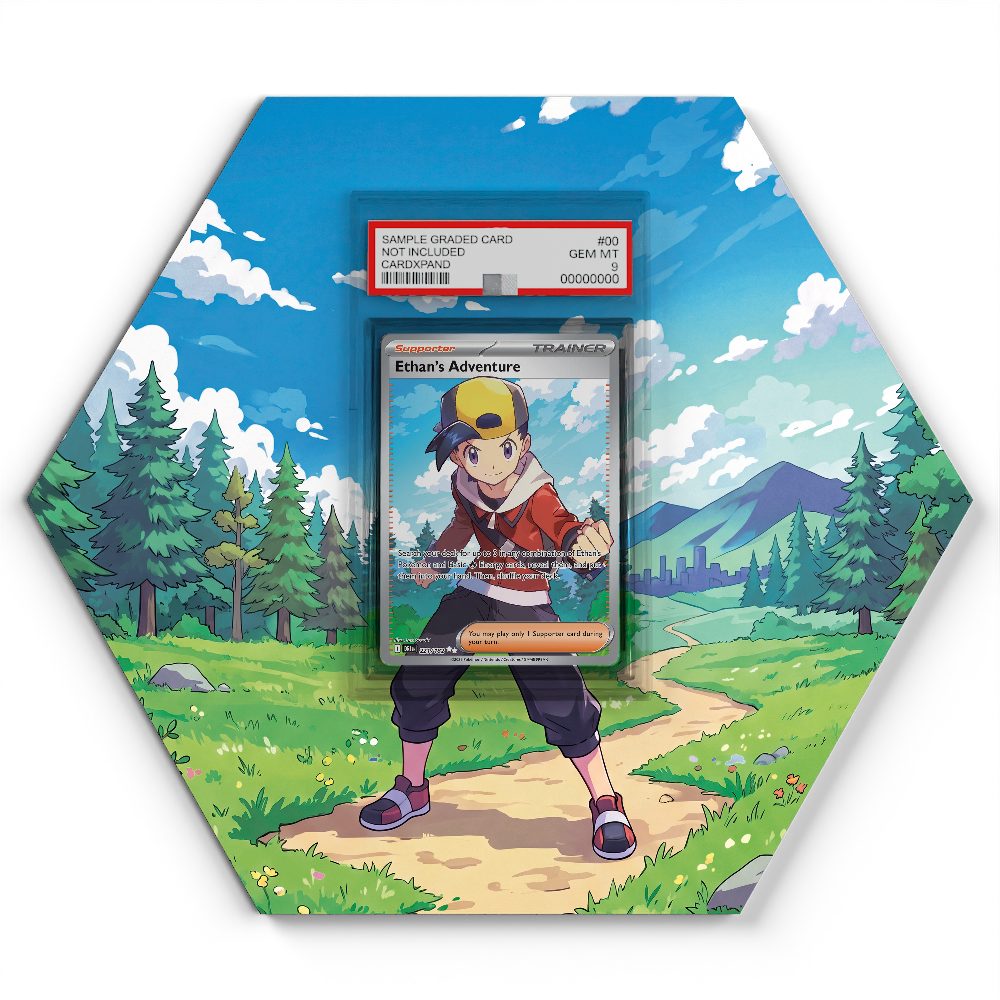 105 Crapustule - Extended Artwork Pokemon Card Display