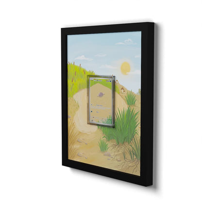 221 Axoloto de Paldea - Extended Artwork Framed Pokemon Card Display