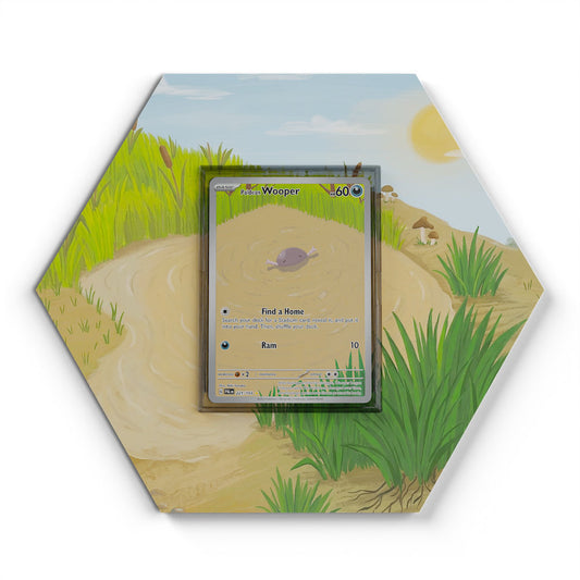 221/193 Axoloto de Paldea - Extended Artwork Pokemon Card Display
