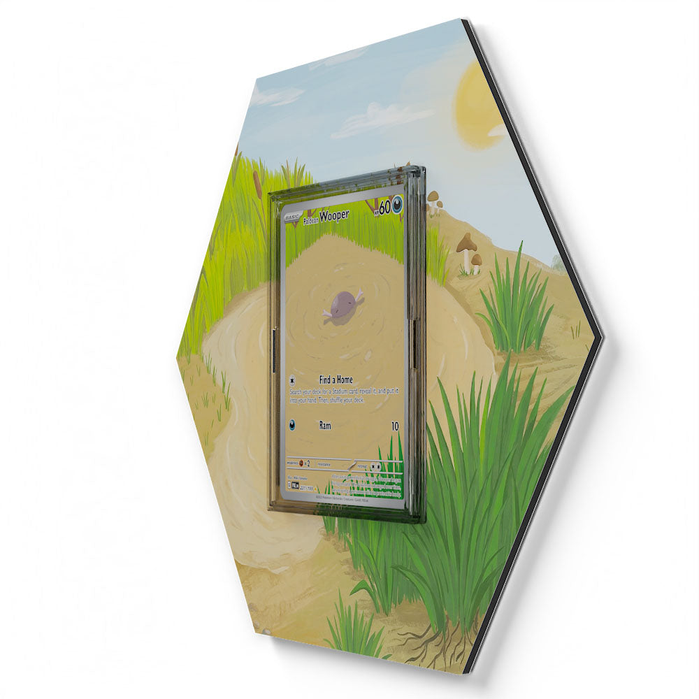 221/193 Axoloto de Paldea - Extended Artwork Pokemon Card Display