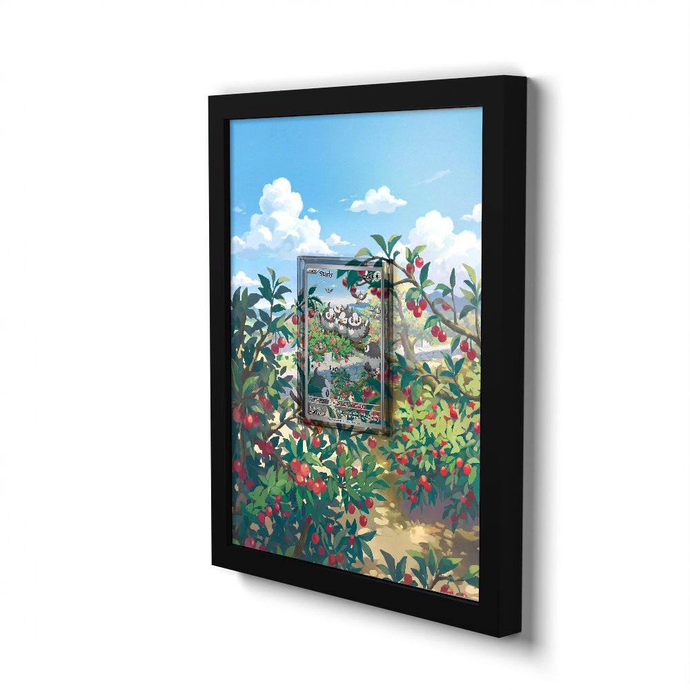 221/198 Starly - Extended Artwork Pokemon Card Frame