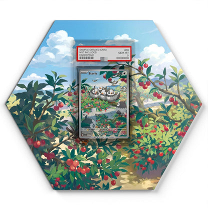 105 Crapustule - Extended Artwork Pokemon Card Display
