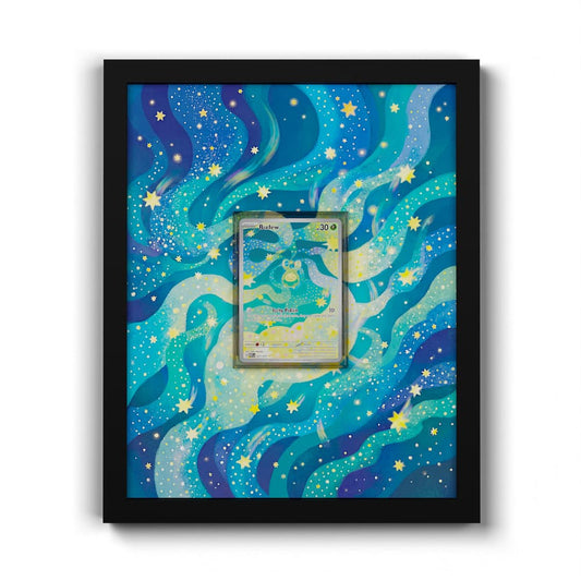 221 Rozbouton - Extended Artwork Framed Pokemon Card Display