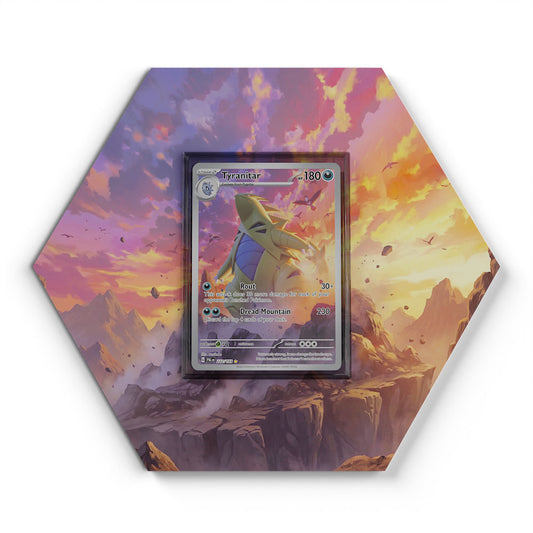 222/193 Tyranocif - Extended Artwork Pokemon Card Display