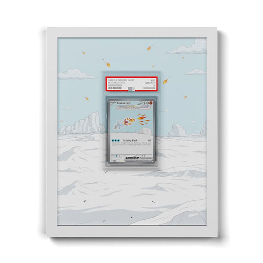 222 Bekaglaçon EX - Extended Artwork Framed Pokemon Card Display