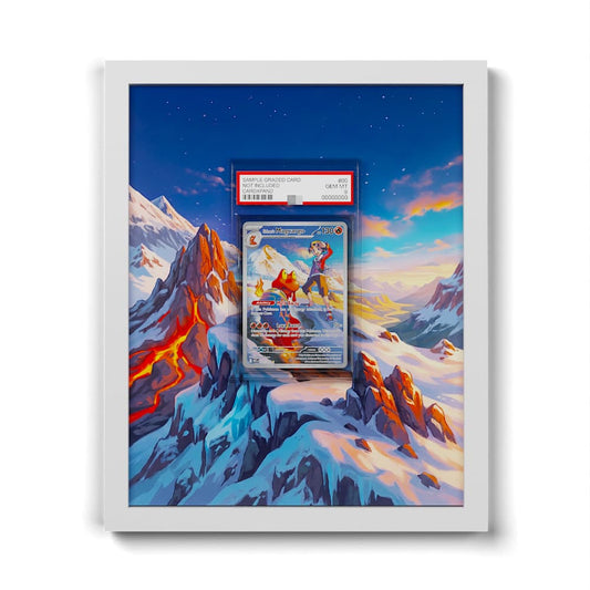 222 Volcaropod de Luth - Extended Artwork Framed Pokemon Card Display