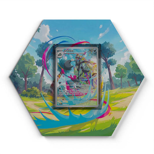 223/193 Grafaiai - Extended Artwork Pokemon Card Display