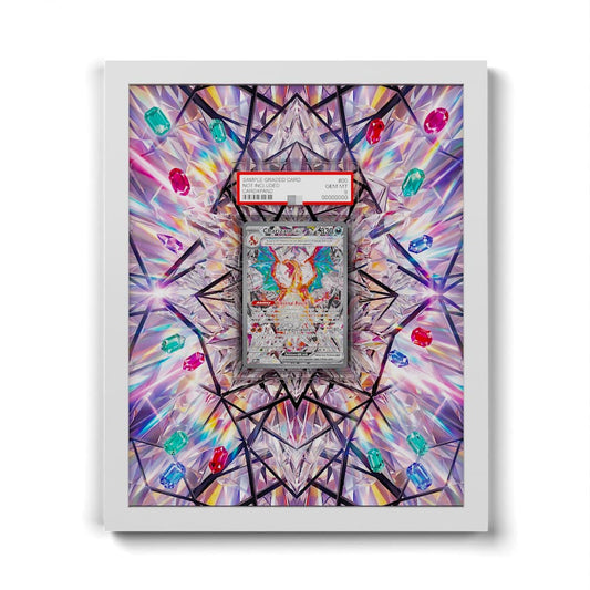 223 Dracaufeu EX - Extended Artwork Framed Pokemon Card Display