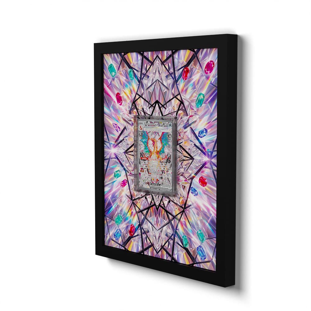 223 Dracaufeu EX - Extended Artwork Framed Pokemon Card Display