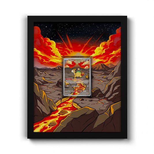 223 Chamallot - Extended Artwork Framed Pokemon Card Display