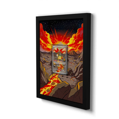 223 Chamallot - Extended Artwork Framed Pokemon Card Display