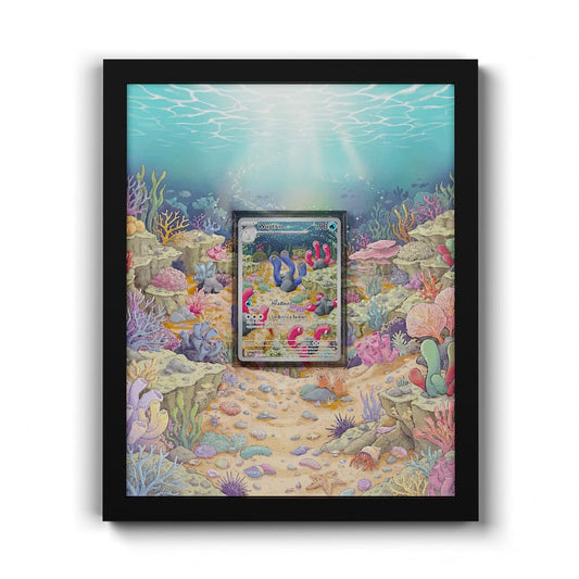 224 Triopikeau - Extended Artwork Framed Pokemon Card Display