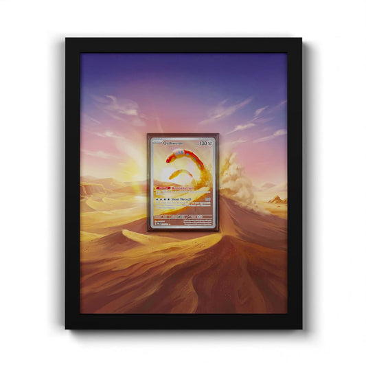 224 Ferdeter - Extended Artwork Framed Pokemon Card Display