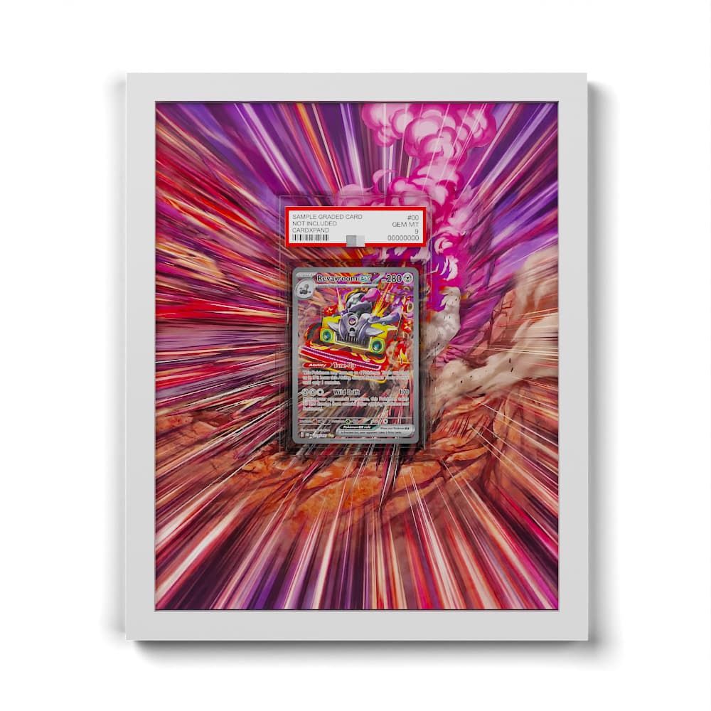 224 Vrombotor EX - Extended Artwork Framed Pokemon Card Display