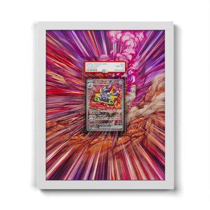 224 Vrombotor EX - Extended Artwork Framed Pokemon Card Display