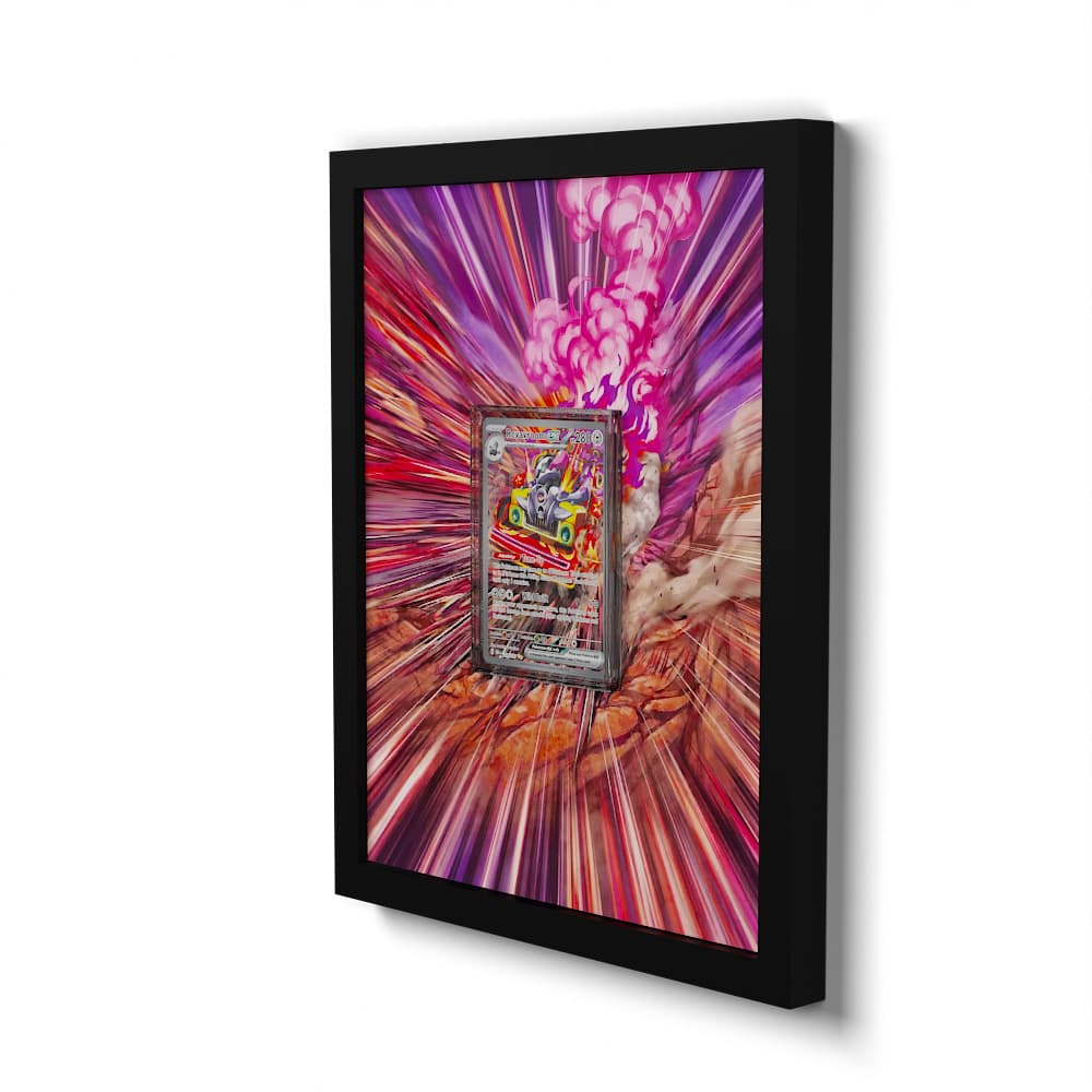 224 Vrombotor EX - Extended Artwork Framed Pokemon Card Display
