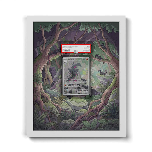 224 Malamandre - Extended Artwork Framed Pokemon Card Display