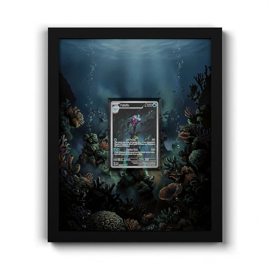 225 Superdofin - Extended Artwork Framed Pokemon Card Display