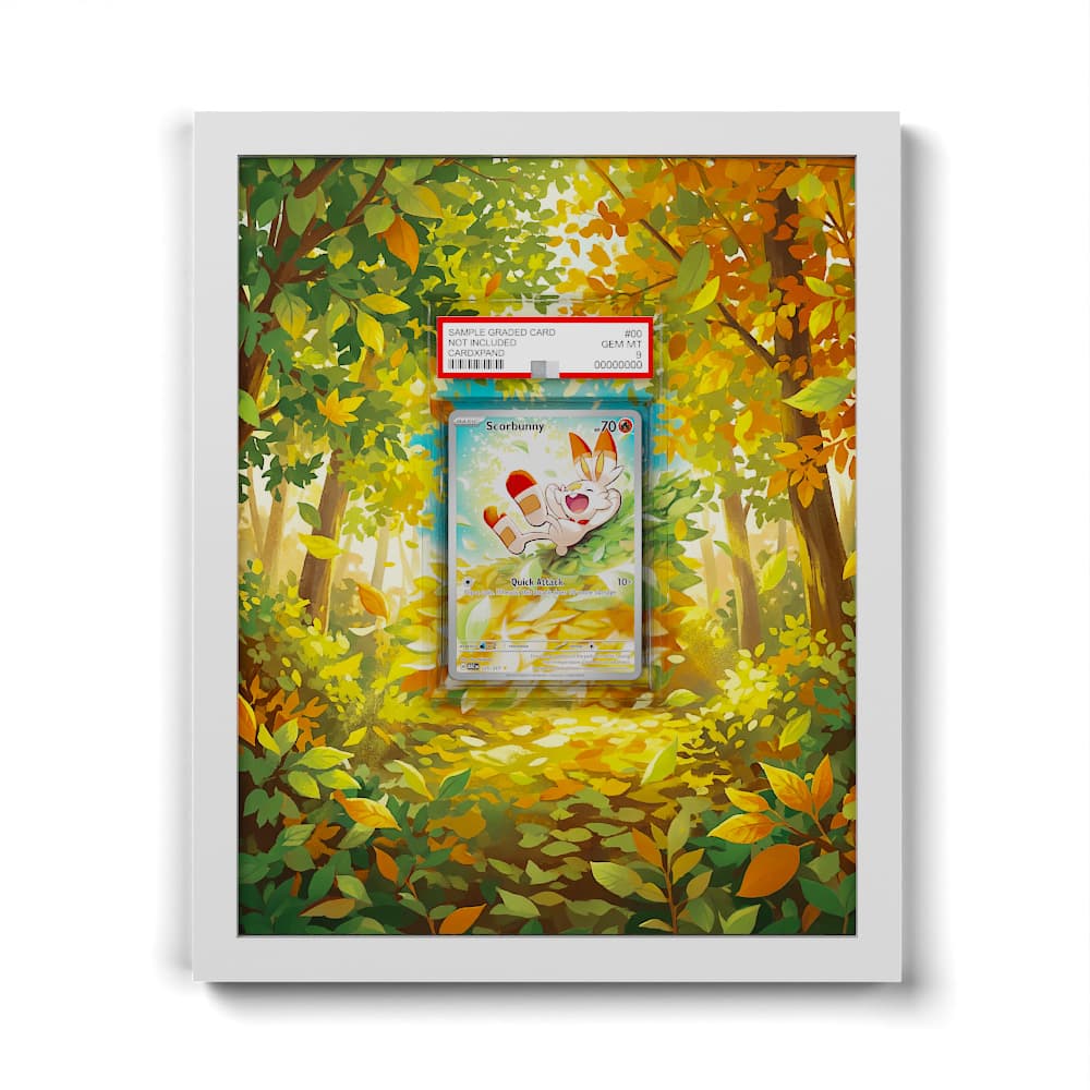 225 Flambino - Extended Artwork Framed Pokemon Card Display