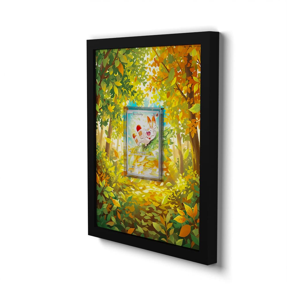 225 Flambino - Extended Artwork Framed Pokemon Card Display