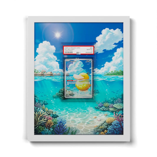 226 Psykokwak - Extended Artwork Framed Pokemon Card Display