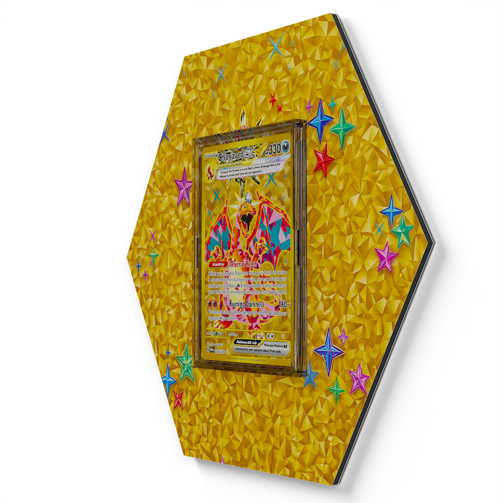 228/197 Dracaufeu - Extended Artwork Pokemon Card Display