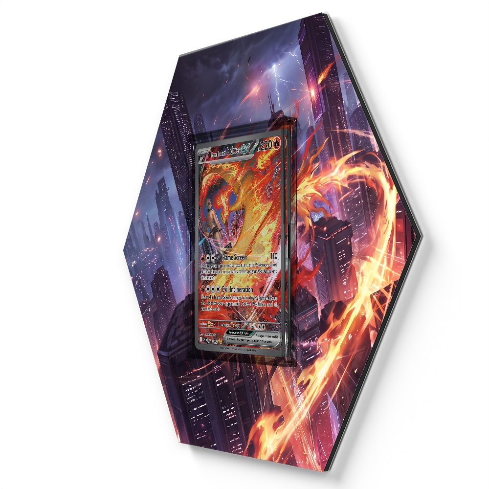105 Crapustule - Extended Artwork Pokemon Card Display