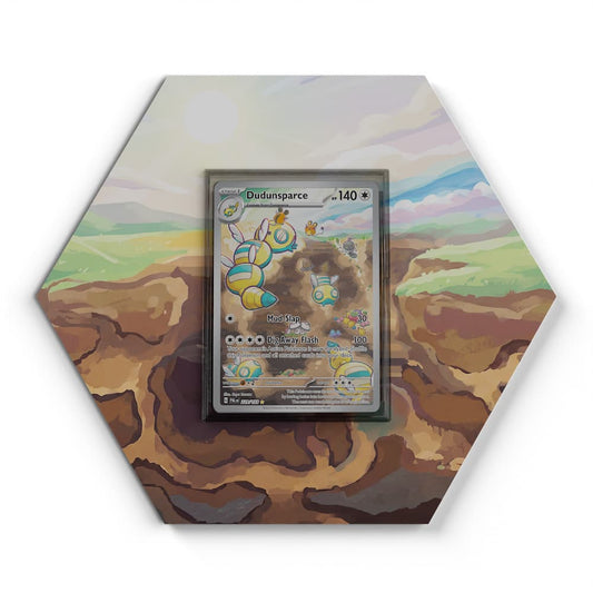 229/193 Dudunsparce - Extended Artwork Pokemon Card Display
