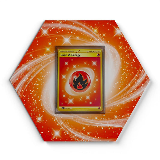 230/197 Énergie Feu de Base - Extended Artwork Pokemon Card Display