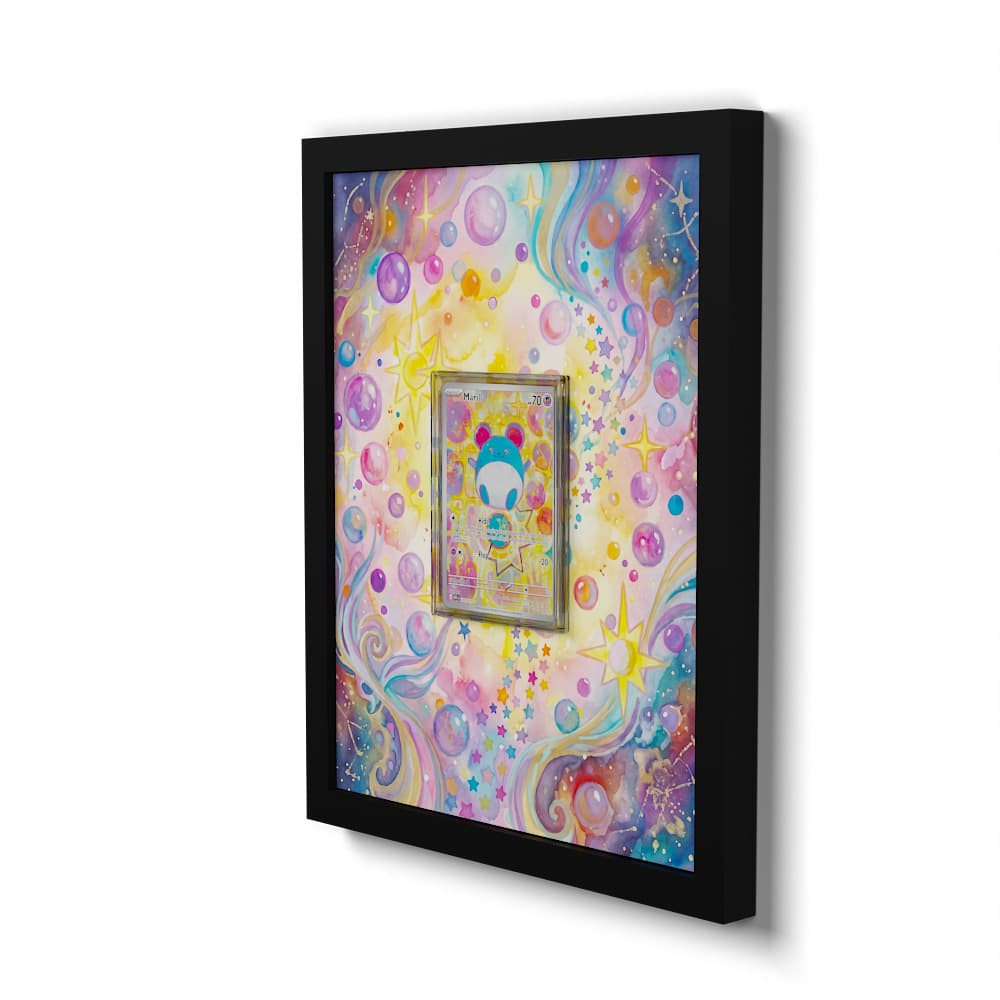 232 Marill - Extended Artwork Framed Pokemon Card Display