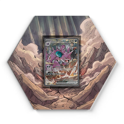 105 Crapustule - Extended Artwork Pokemon Card Display