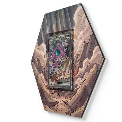 105 Crapustule - Extended Artwork Pokemon Card Display