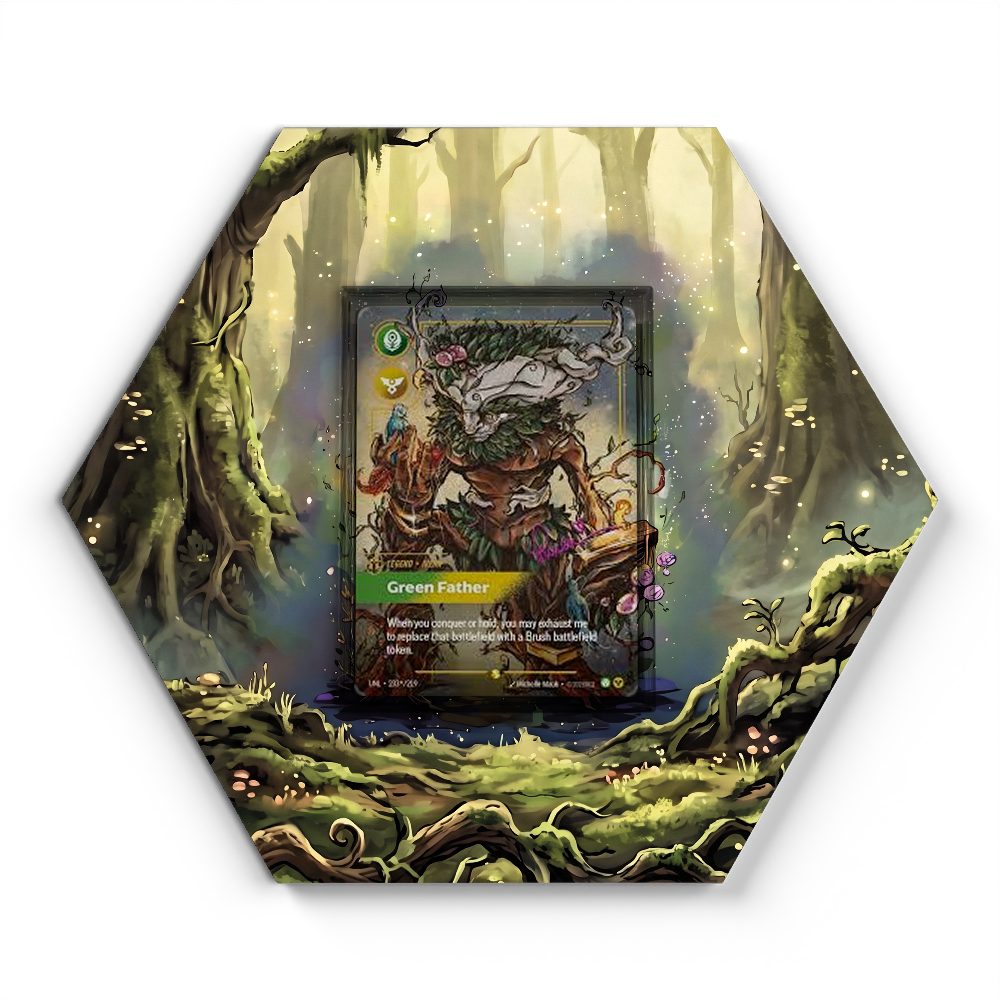 105 Crapustule - Extended Artwork Pokemon Card Display