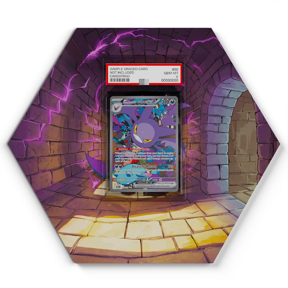 234/182 Nostenfer de la Team Rocket EX - Extended Artwork Pokemon Card Display