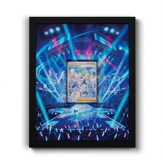 234 Charme de Lucia - Extended Artwork Framed Pokemon Card Display