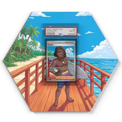 235/191 Surfer - Extended Artwork Pokemon Card Display