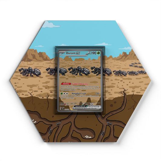 236/191 Fermite EX - Extended Artwork Pokemon Card Display