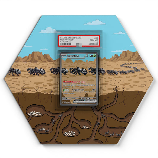 236/191 Fermite EX - Extended Artwork Pokemon Card Display