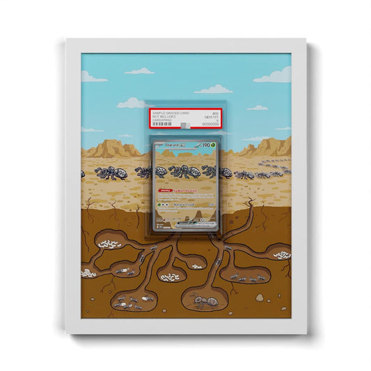 236 Fermite EX - Extended Artwork Framed Pokemon Card Display