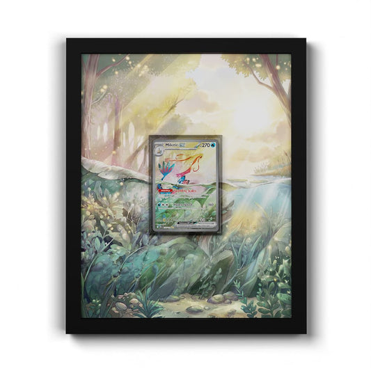 237 Milobellus EX - Extended Artwork Framed Pokemon Card Display